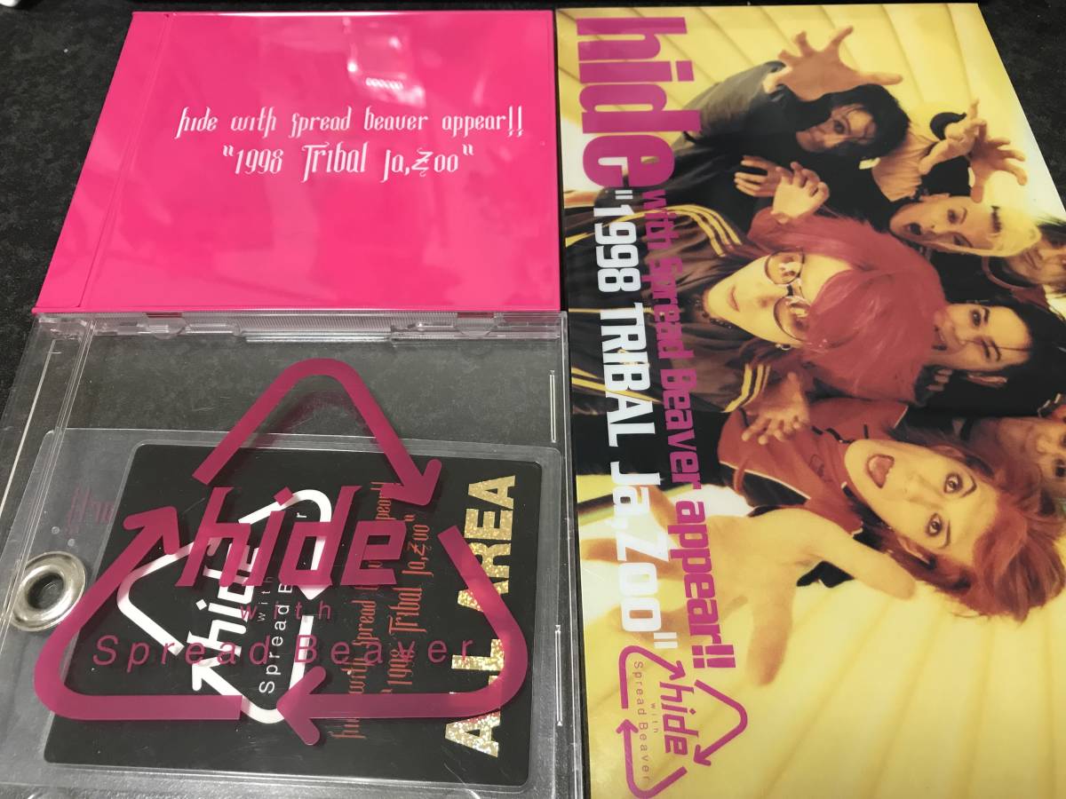 初回限定 hide（X JAPAN ） DVD 特殊ジャケット ツアーパス復刻版 封入