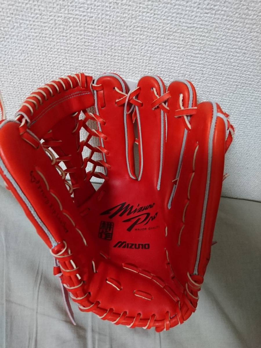ミズノプロ 岸本耕作 作成 オーダー イチロー型 硬式外野 新品タグあり