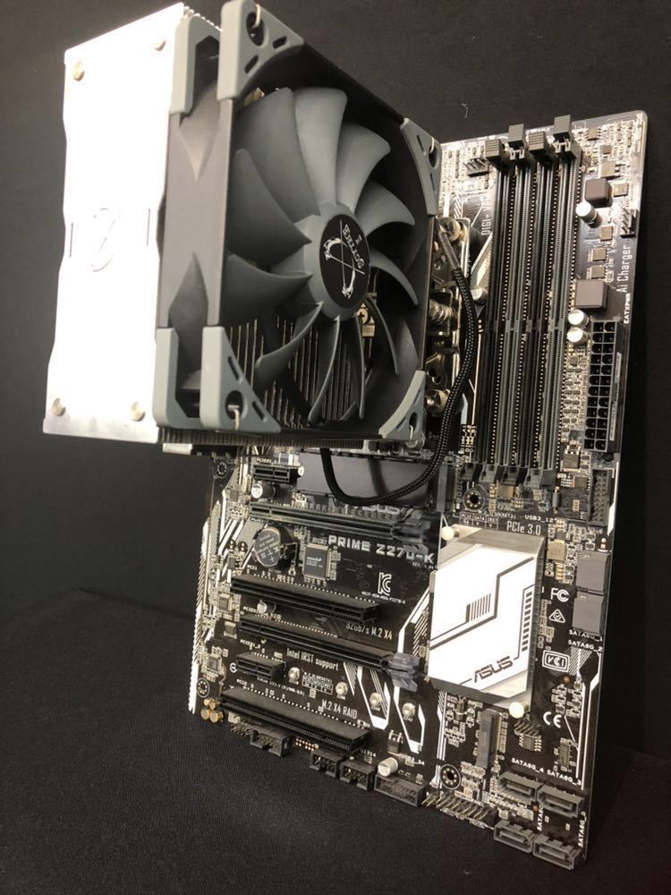 PC/タブレット ASUS Z270-A i7-7700K CPUクーラーセット
