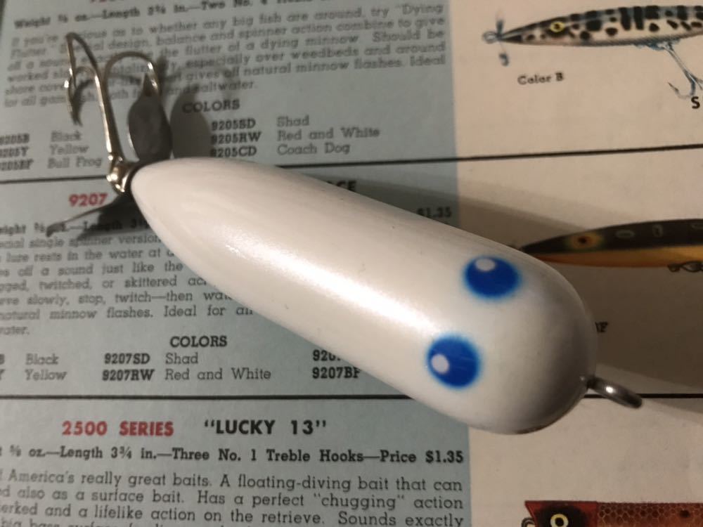 リペイントOLD HEDDON MAGNUMTORPEDO WBE オールドヘドンマグナム