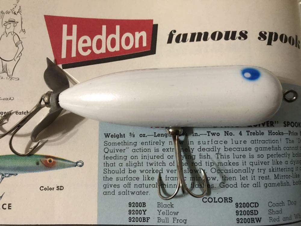 リペイントOLD HEDDON MAGNUMTORPEDO WBE オールドヘドンマグナム