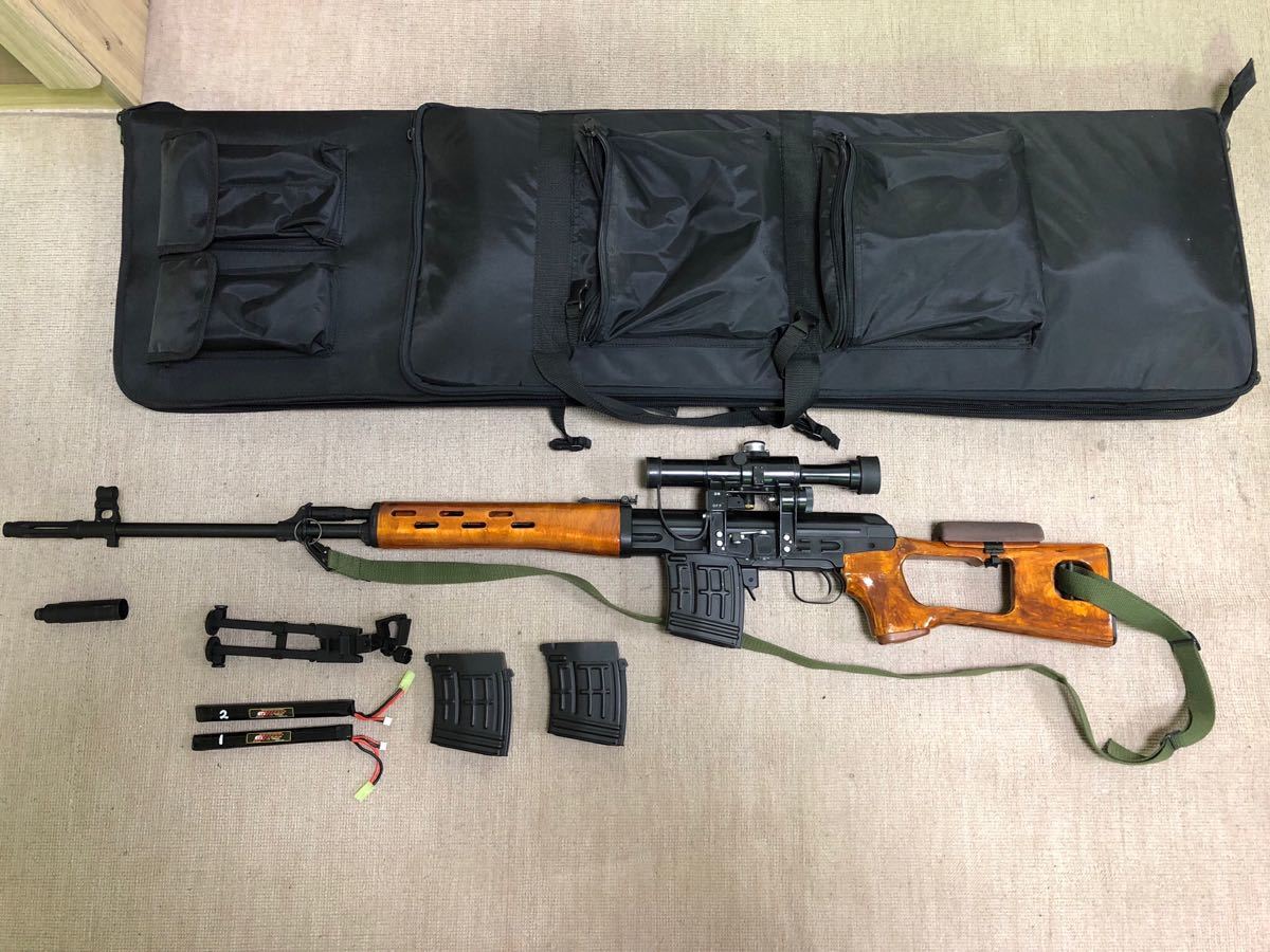CYMA ドラグノフ SVD 電動ガン セット オマケ付き