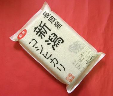送料無料(本州のみ) 新潟産コシヒカリ(長岡産) 精白米５kg 30年産