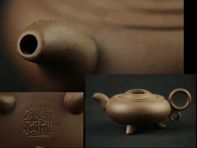朱泥 紫泥 白泥 急須 中国唐物 茶道具 茶壷 煎茶道具 中国