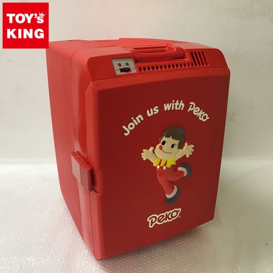 不二家 ペコちゃん 冷蔵庫　保温庫 不二家 - 冷蔵庫 | 中古品 PEKO FD-28B-12 ペコちゃん冷温庫 公式通販 ペコ