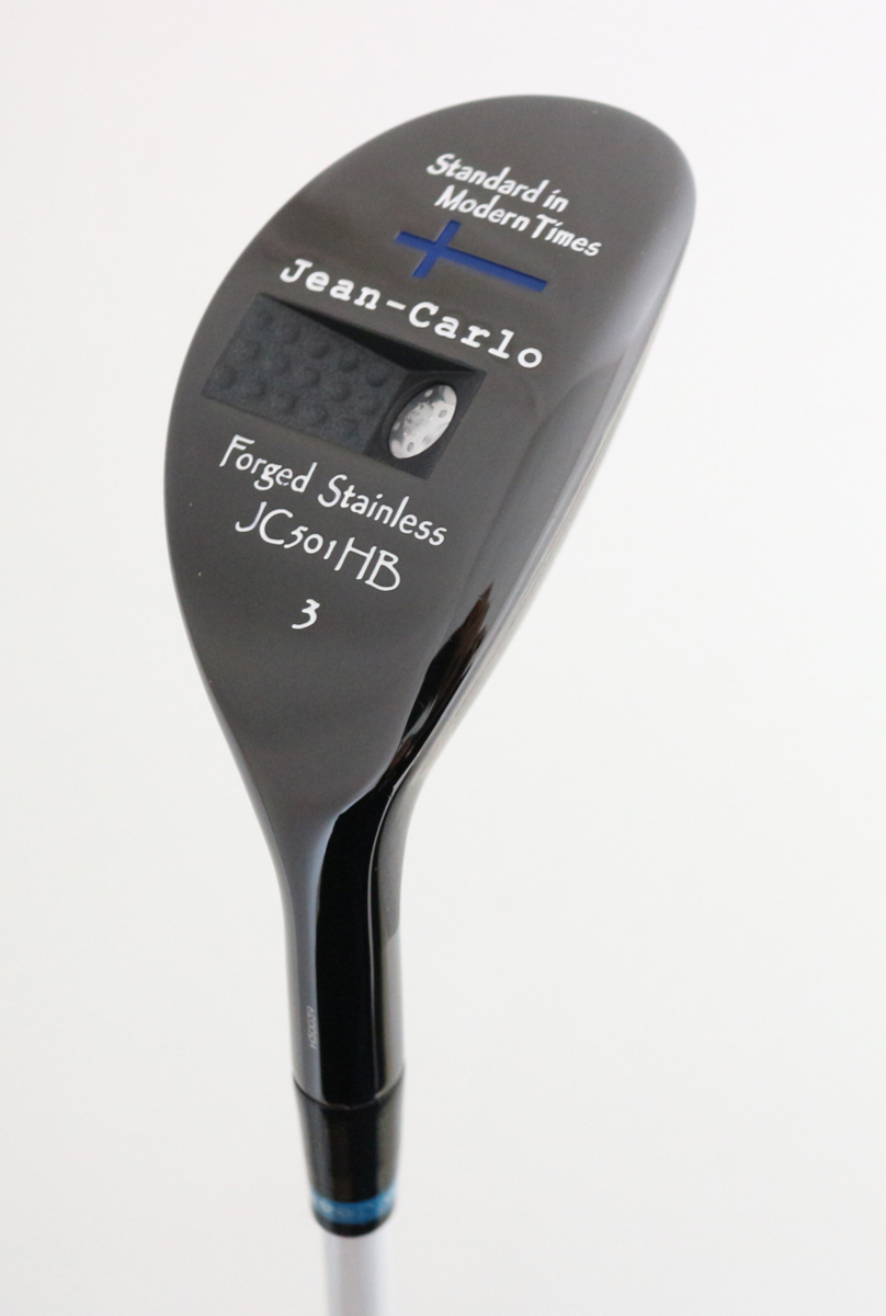 ●即決！【新品同様！】【定価 45，000円】Jean-Carlo★ジャンカルロ　JC501HB　ブラックIP　U3　21°MCH60　S　(4785