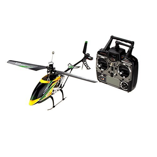 色グリーン GoolRC Wltoys V912 アップグレード 4CH ブラシレス 単独翼