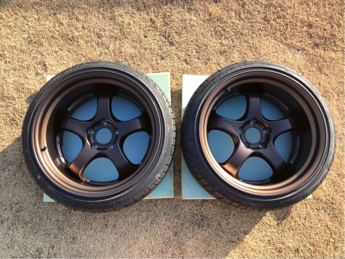 希少 WORK マイスター S1R 深リム 新品タイヤ付き 9.5J -17 【公式通販】