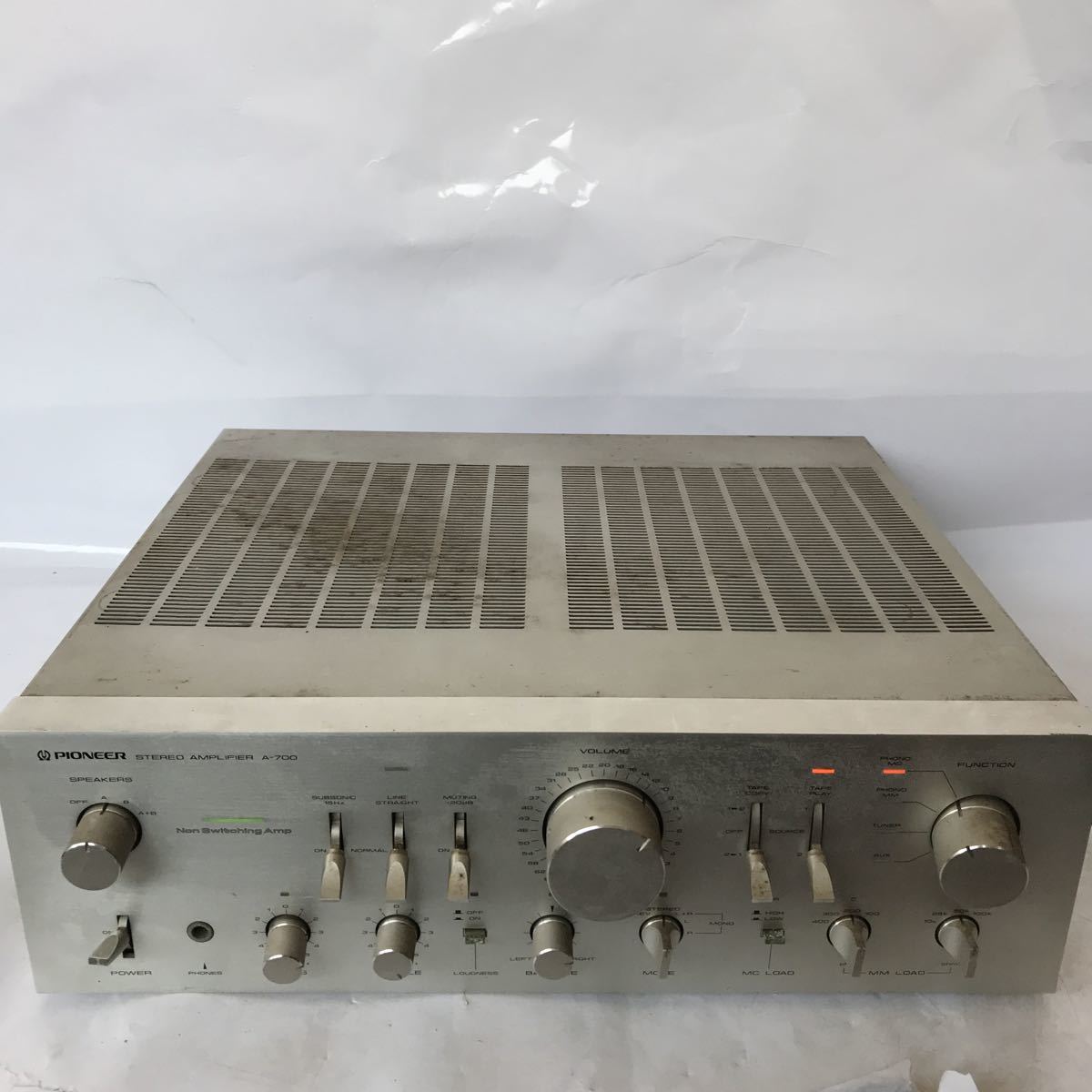 Pioneerパイオニア プリメインアンプ A-700 NECプリメインアンプA-700