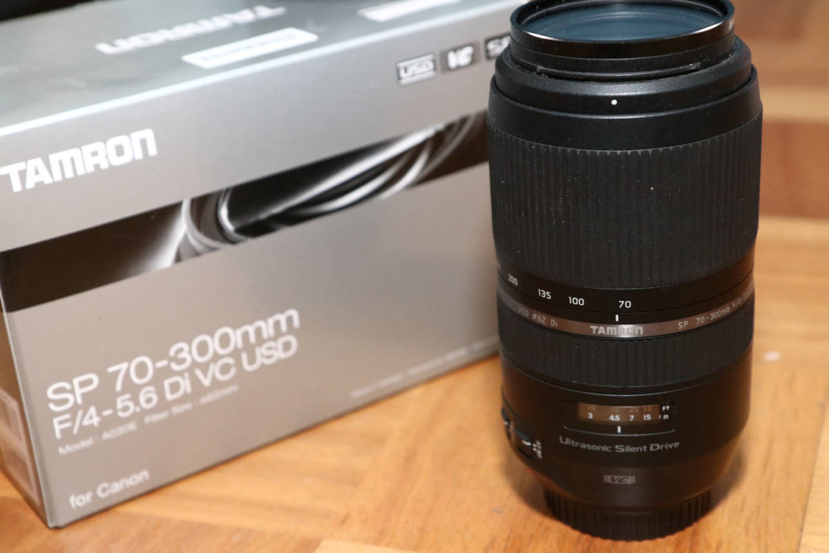 タムロン SP70-300mmF4-5.6 Di VC 美品キヤノン用 タムロン SP 70-300mm F/4-5.6 Di VC USD（キヤノン用） 【公式通販】