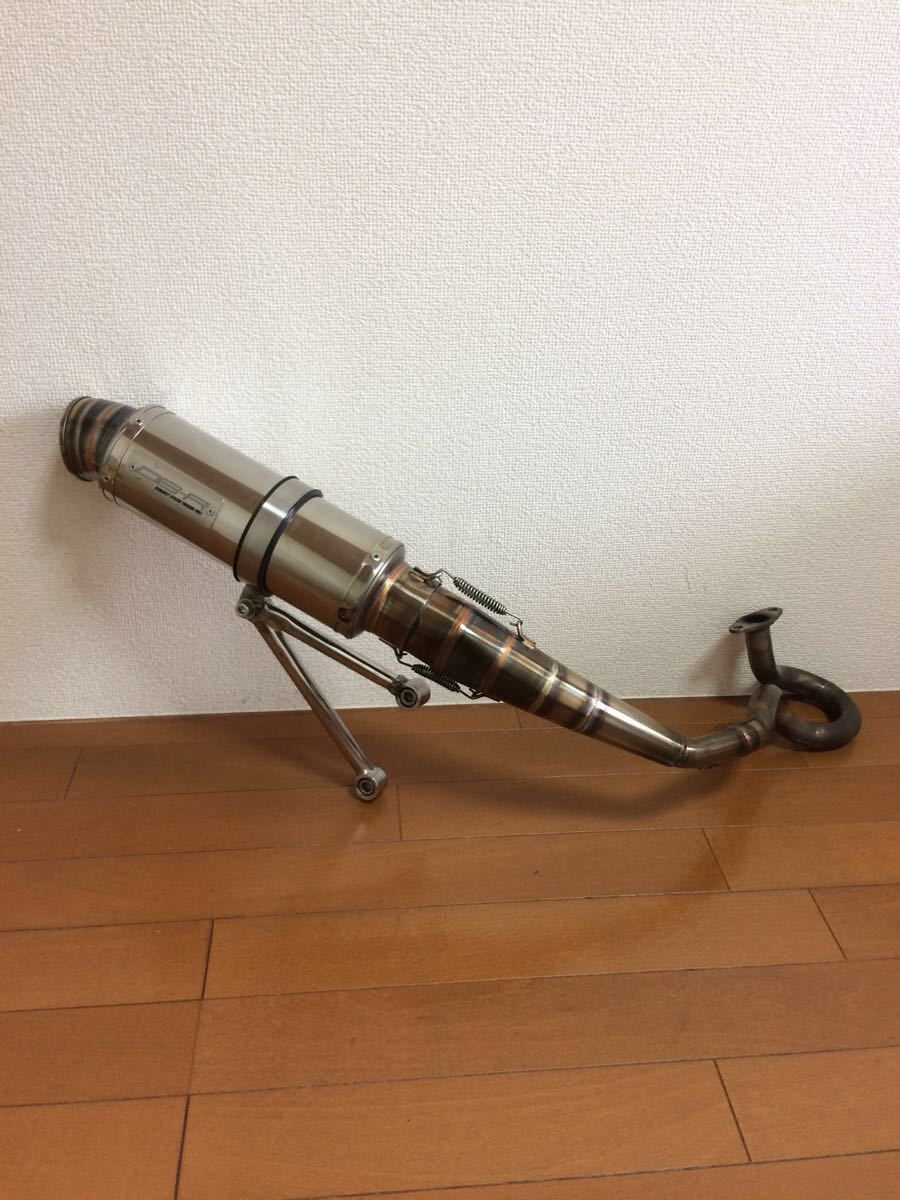 v125 DB-R マフラー アドレスV125用カムストックDB-Rトルクフルマフラー 自動車