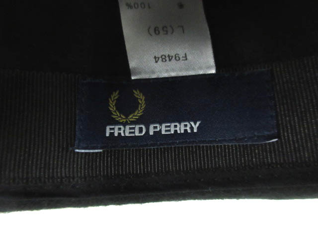 FRED - ボーラーハット PERRY メルカリ フレッドペリー 日本 黒 ペリー