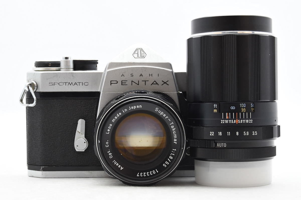 Pentax SP Takumar 55/135 2本セット ◇ PENTAX ペンタックス SP + Super-Takumar 55mm F1.8 + Super-Multi