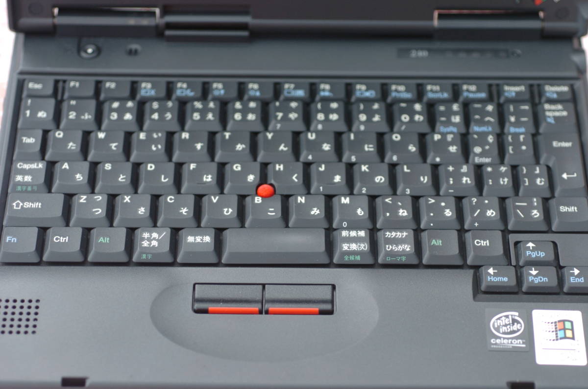 ジャンクIBM ThinkPad 240シリーズ | ヤマダウェブコム