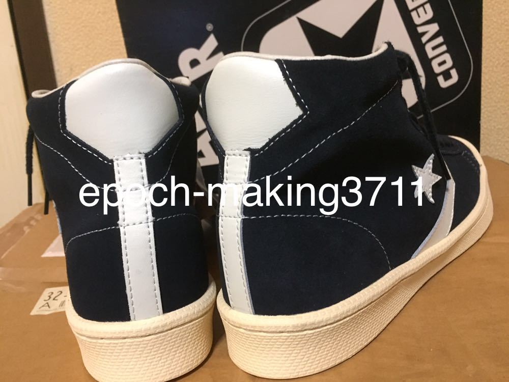 28cm 即決 国内正規新品 nonnative CONVERSE PRO-LEATHER HI NAVY ノン 