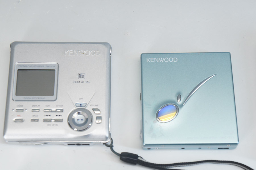 ☆ジャンク扱い☆Victor KENWOOD☆ポータブルMDプレーヤー4台セット