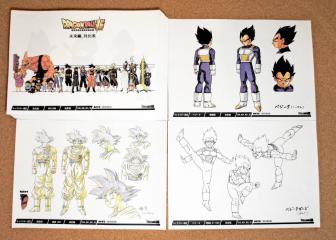 【150枚】ドラゴンボール超 未来編 設定資料 制作資料 検)　C95 コミックマーケット95 セル画 DBT2