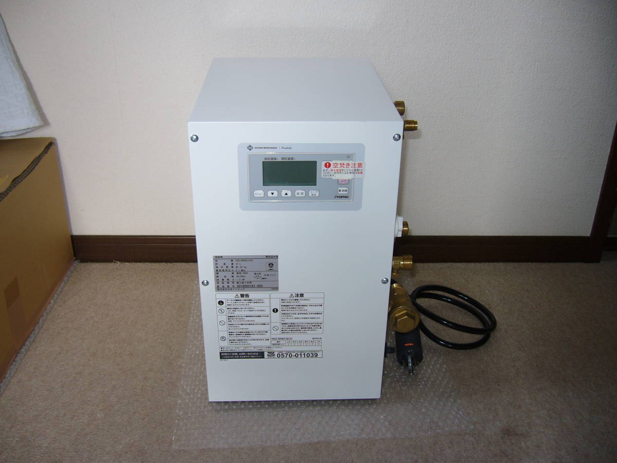未使用品】 iTomic イトミック 電気温水器 ESD12BRX215C0 (単相200V 
