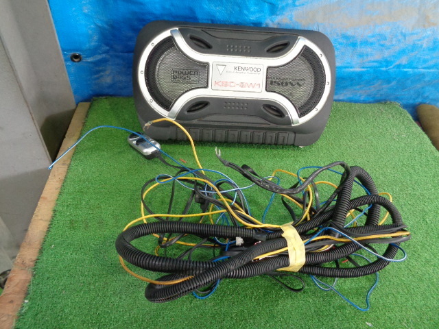 □ ジャンク KENWOOD ケンウッド KSC-SW1 サブウーハー ウーファー
