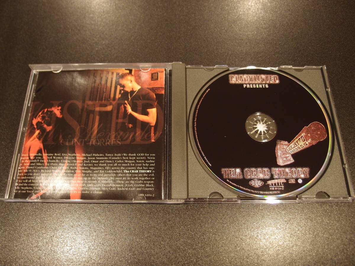 洋楽 BLACKLISTED THA CRAB THEORY CD CD CRAB 洋楽 THA BLACKLISTED