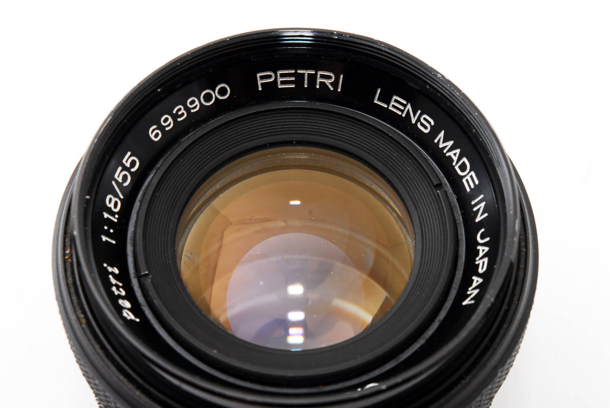 最終価格★希少★美品 petri ペトリ 55mm f1.8 単焦点m42 ☆超希少☆ペトリ PETRI C.C AUTO 55mm F1.8☆M42マウント #405860