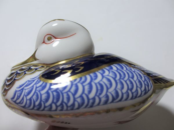 ロイヤルクラウンダービー ダック ペーパーウェイト ROYAL CROWN DERBY