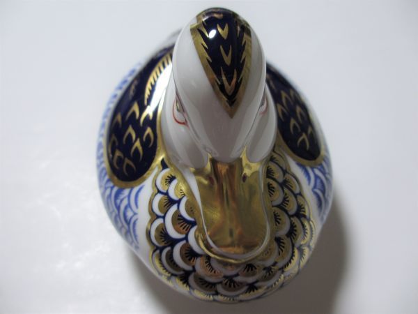 ロイヤルクラウンダービー ダック ペーパーウェイト ROYAL CROWN DERBY