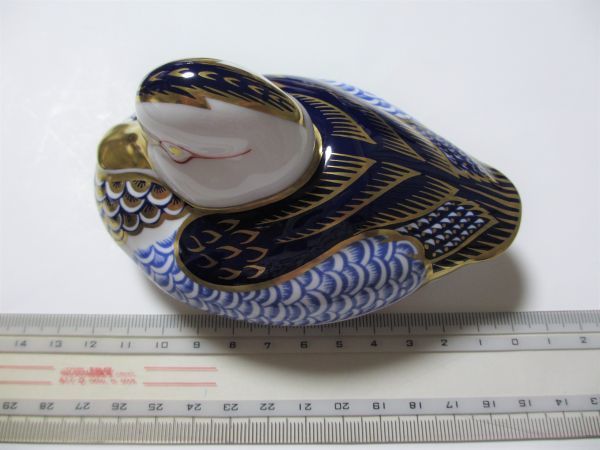 ロイヤルクラウンダービー ダック ペーパーウェイト ROYAL CROWN DERBY