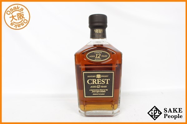◇注目! サントリー クレスト CREST 12年 750ml 43% 国産ウイスキー PA