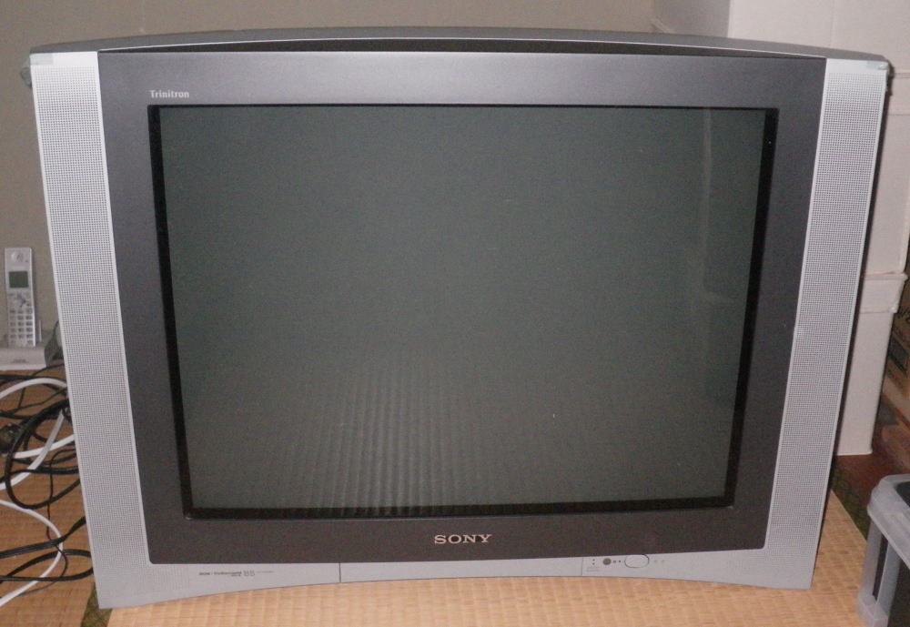 ブラウン管テレビ SONY トリニトロンカラーテレビ - 29インチ2002年製