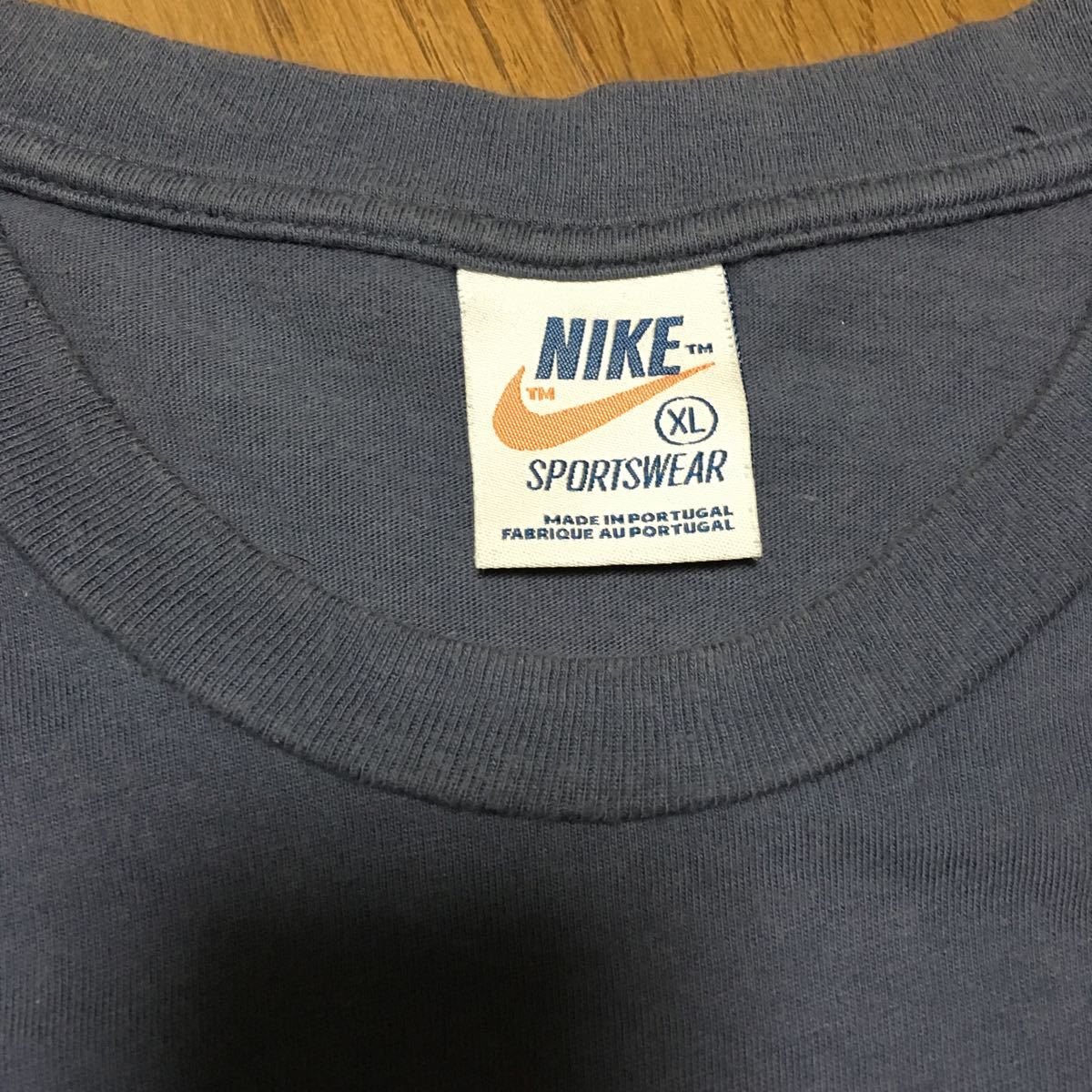 NIKE WHITE LABEL ゴツナイキ ロンT ホワイトレーベル カマボコ 