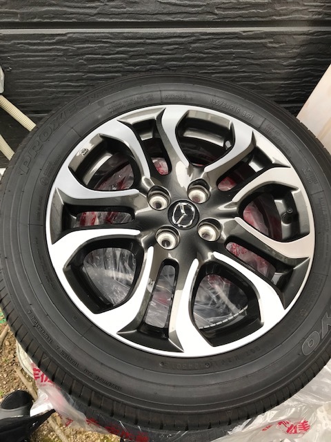 マツダ デミオ XDツーリング185⁄60R16 純正 タイヤ・ホイールセット16