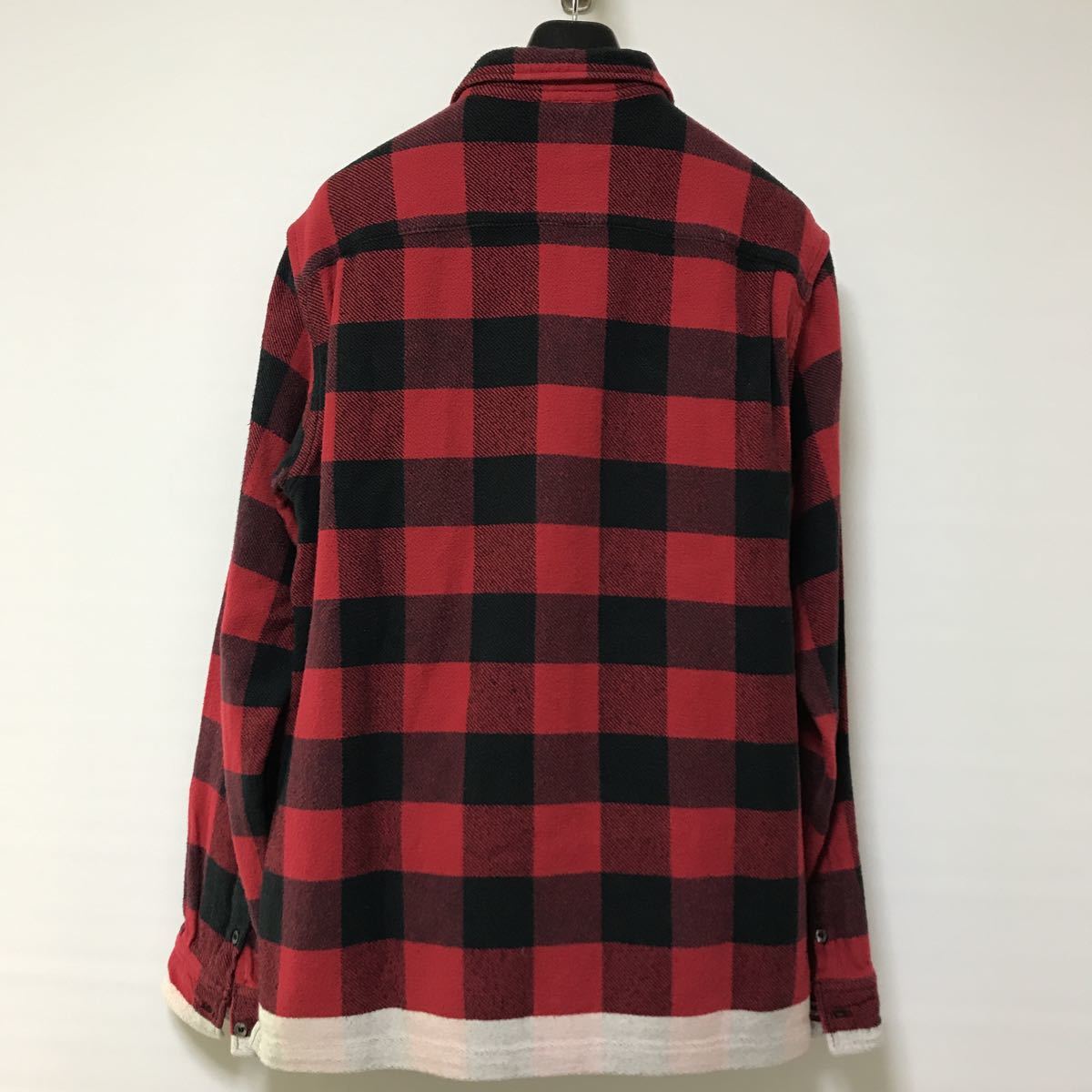 グッドイナフネルシャツS 希少good enough バッファローチェック 希少 