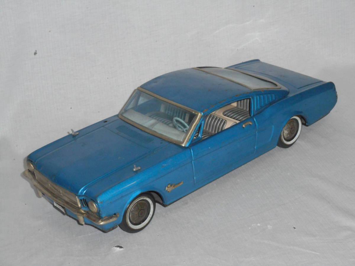 古いブリキ☆フォード マスタング☆ノムラトーイ D872野村トーイ 1960