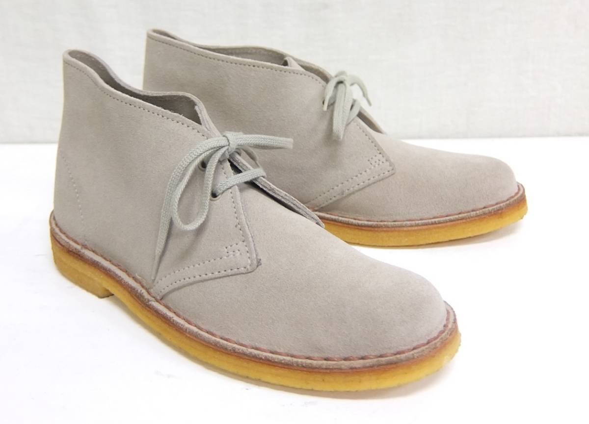 美品 英国製 クラークス デザートブーツ サンドベージュ GB4 Clarks Desert Boot イングランド製 レディース