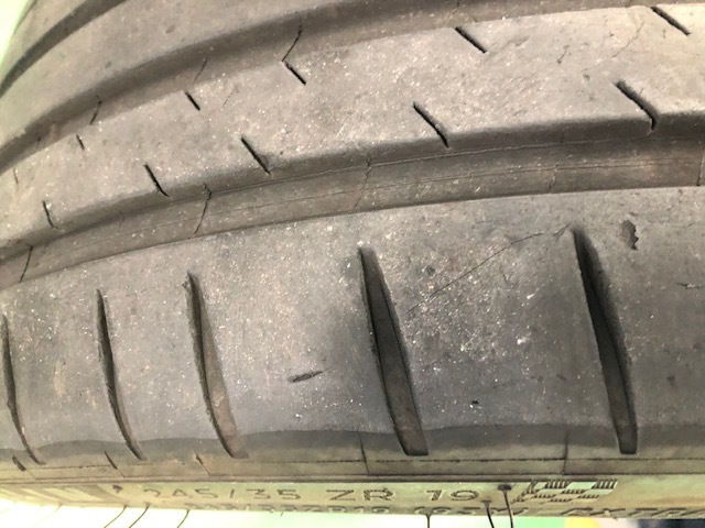 245/35R19 ミシュラン パイロットスポーツ４S 17年製 中古2本 F