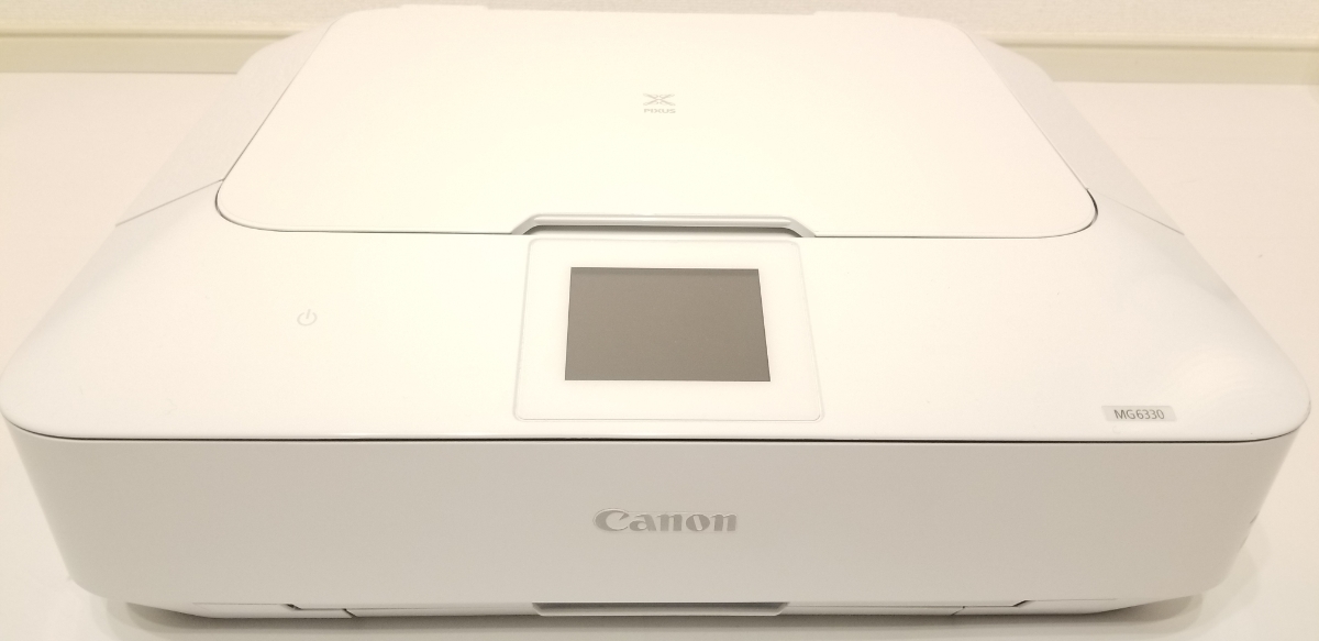 Canonプリンター MG6330 ホワイト 動作品