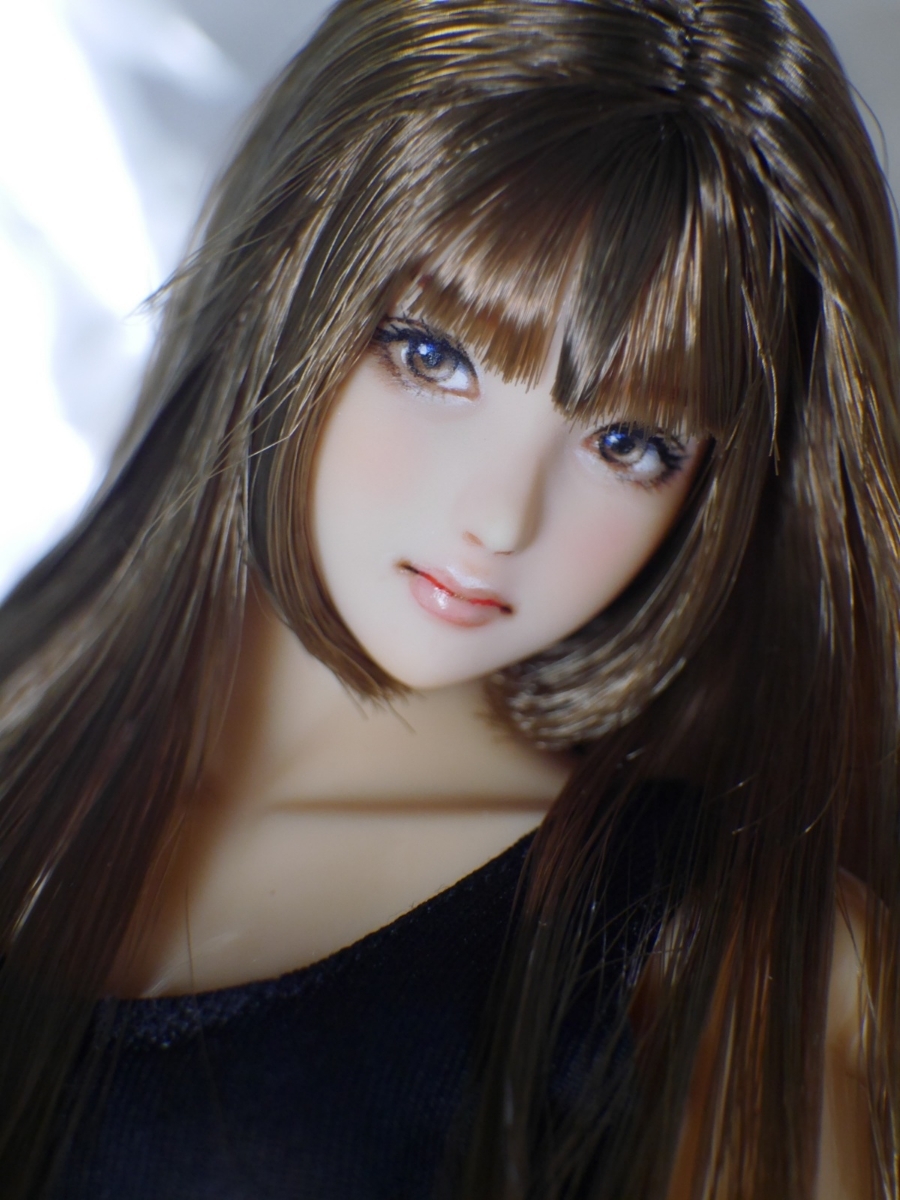 花*1/6カスタムドールヘッド *オビツ*one of a kind*(パーツ)｜売買