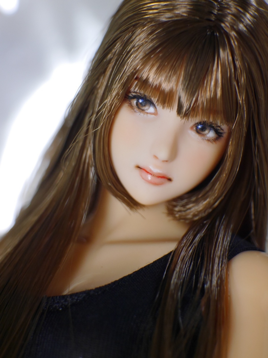 花*1/6カスタムドールヘッド *オビツ*one of a kind*(パーツ)｜売買