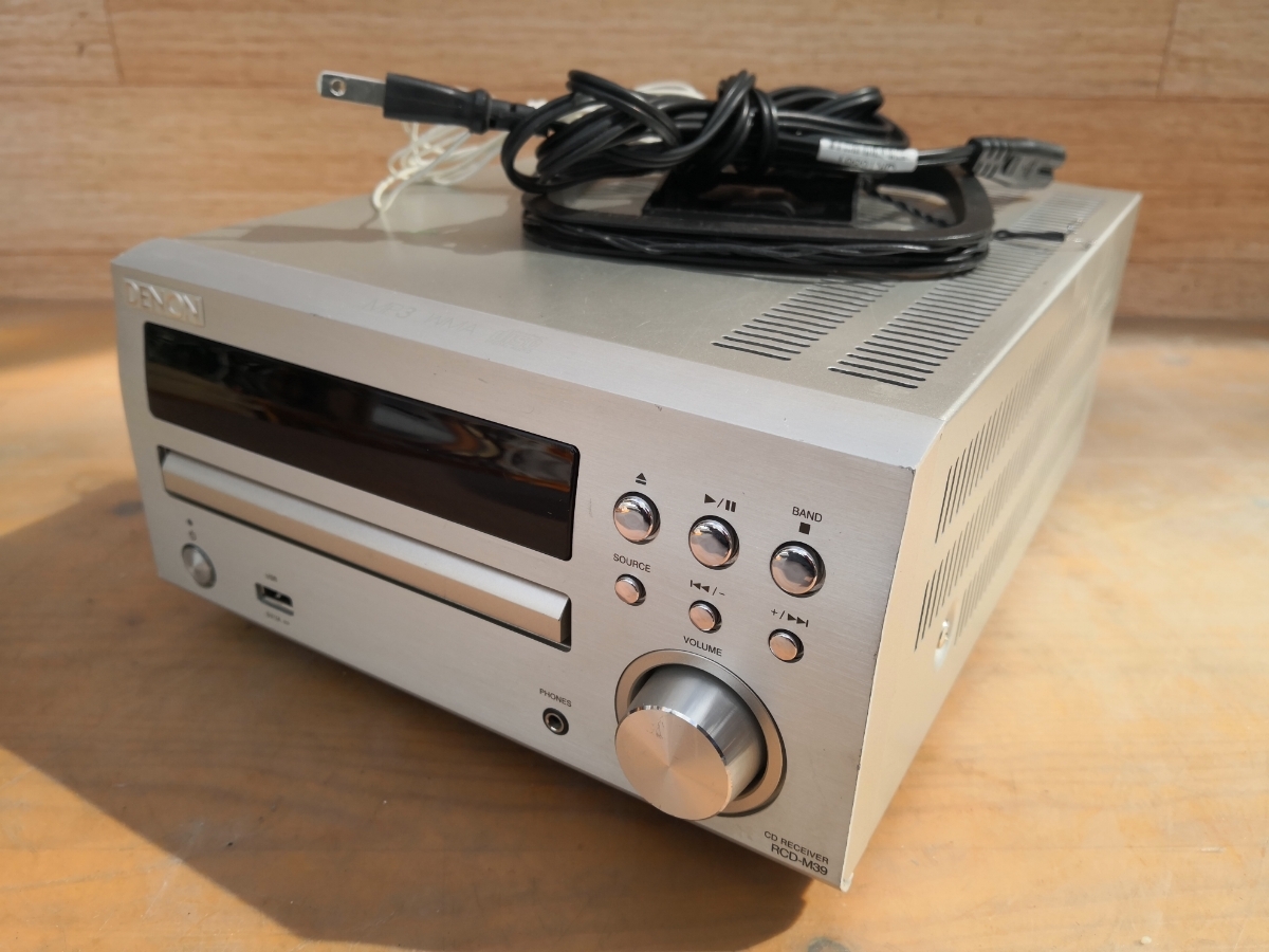 DENON CDレシーバーRCD-M39 チューナーUSBアンプ CDレシーバー RCD-M39