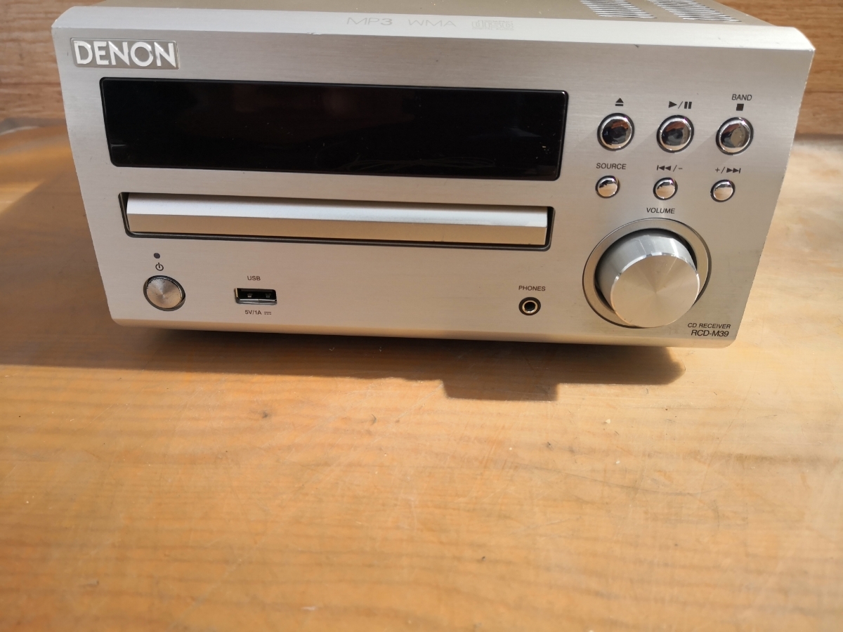 DENON CDレシーバーRCD-M39 チューナーUSBアンプ CDレシーバー RCD-M39