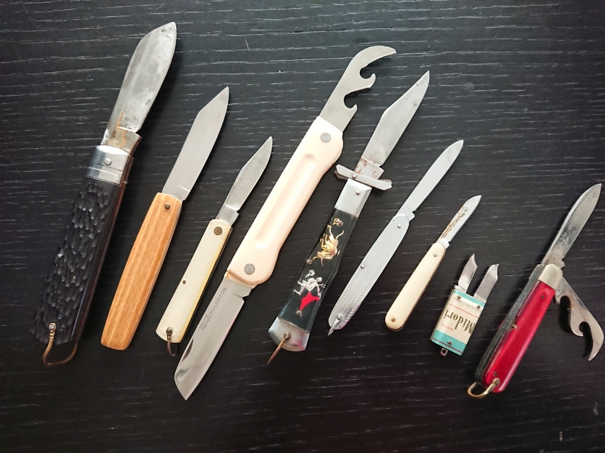 格安，正規品 折り畳みナイフ 小刀 ハンドツール 大工工具(ハンティングナイフ、狩猟刀)｜売買されたオークション情報、yahooの商品情報をアーカイブ公開 - オークファン ハンティングナイフ、狩猟刀