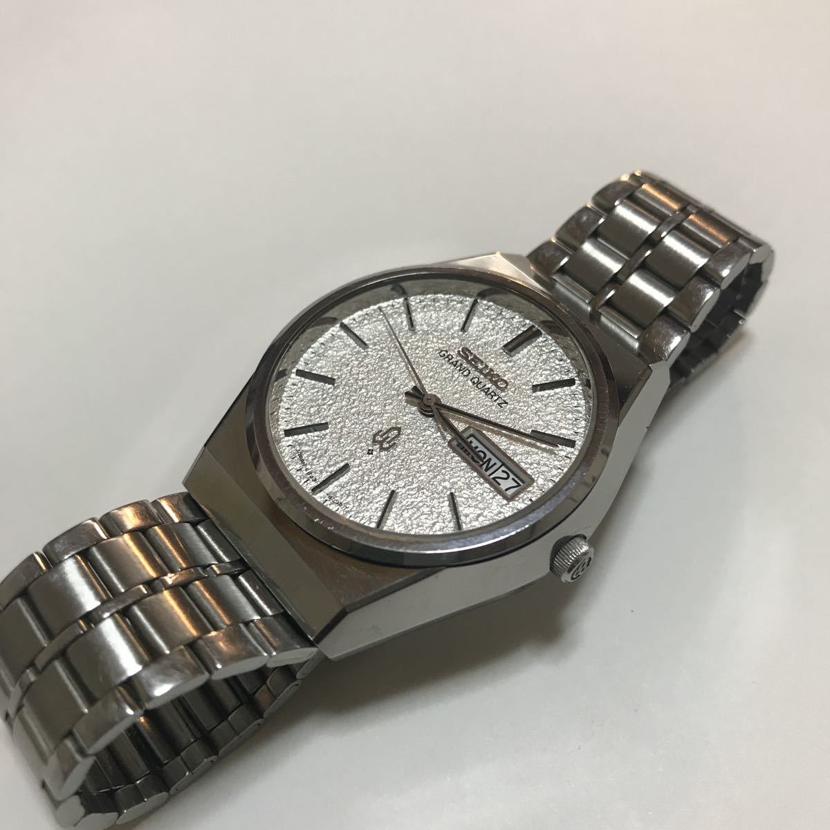 ジャンク SEIKO セイコー グランドクオーツ 4843 8050 クオーツ 腕時計