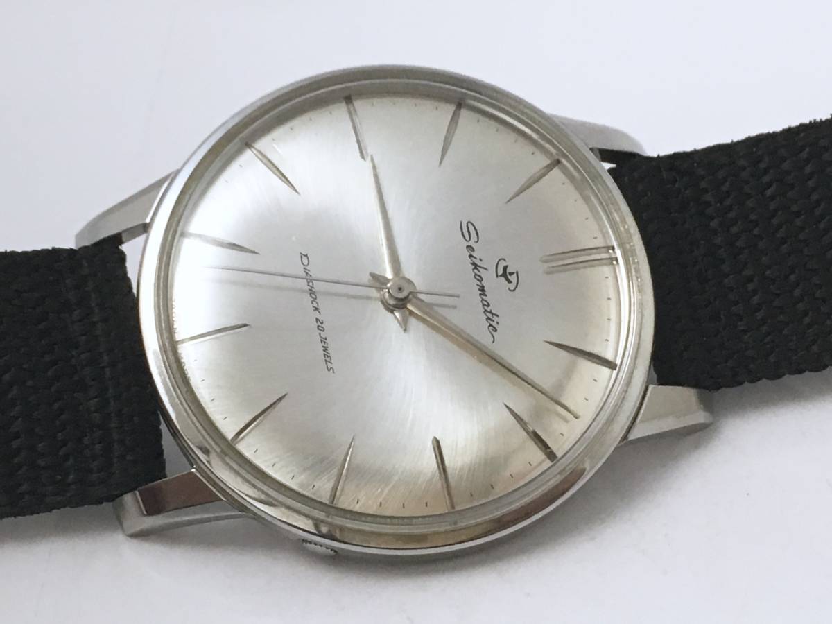SEIKO SEIKOMATIC セイコーマチック 20石 自動巻き 603 渦巻き文字盤 