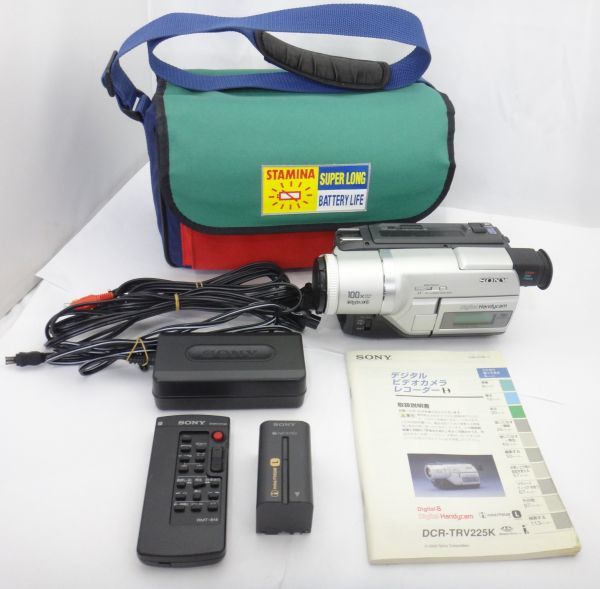 正規品】 1000～ SONY Digital Handycam DCR-TRV225 ソニー 付属品有り
