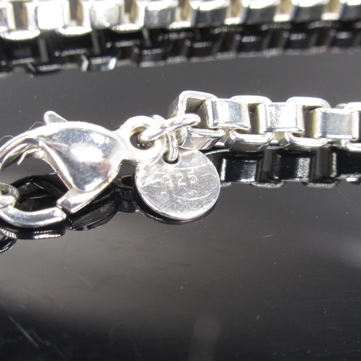 ◎仕上済◎ ティファニー シルバー SV925 ヴェネチアン チェーン ブレスレット 正規☆中古品　117071502_3