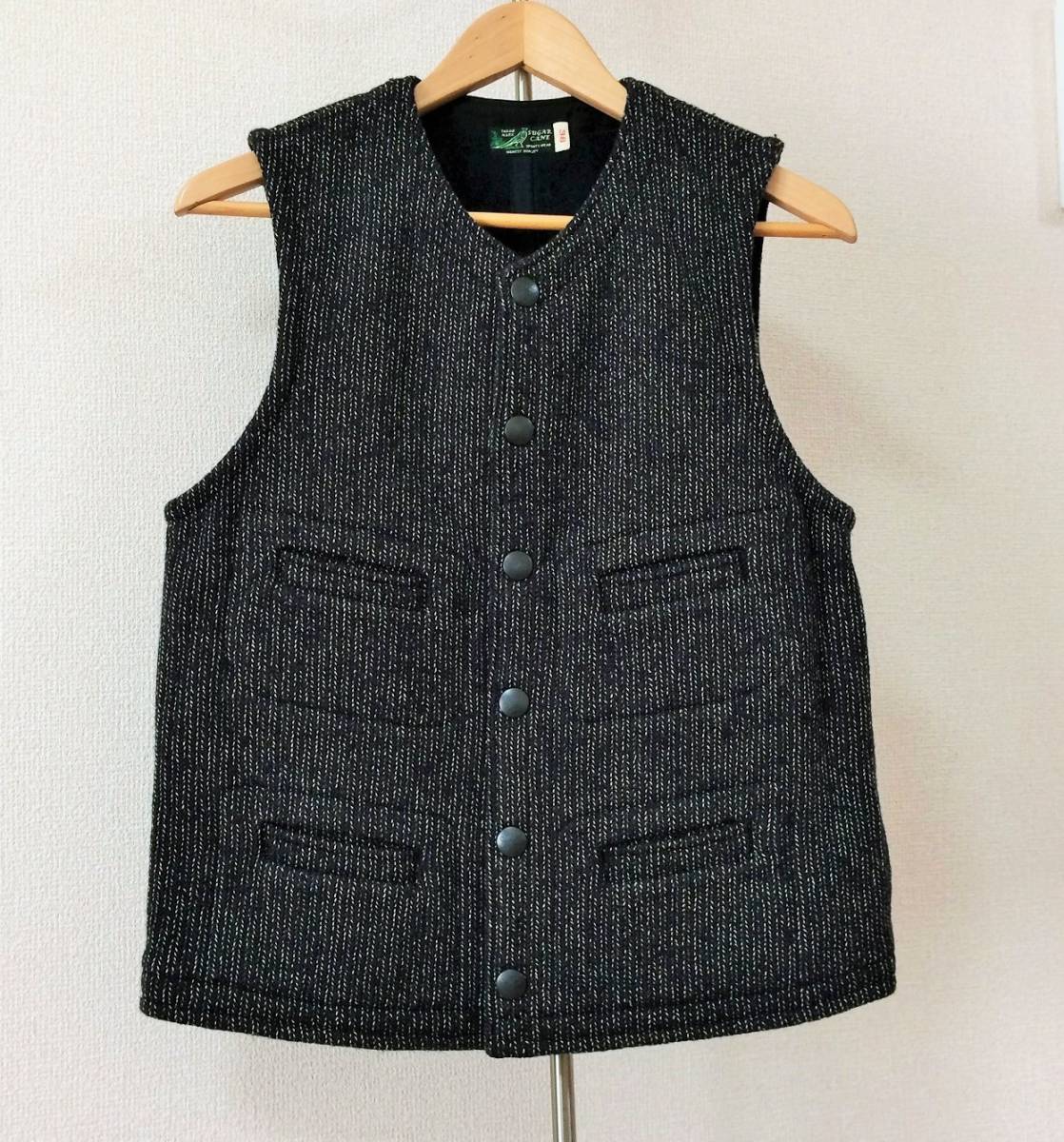 ☆美品 SUGAR CANE ブラウンズビーチタイプ ウールベスト Size38