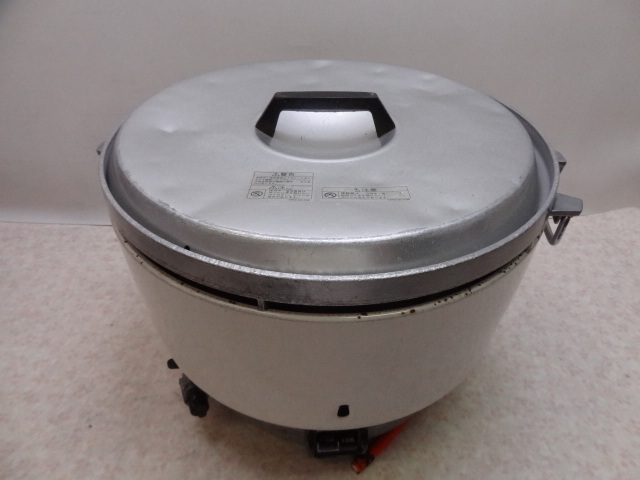 処分特価！ ☆リンナイ☆ LPガス 5升 10L ガス 炊飯器 RR-50S1 卓上
