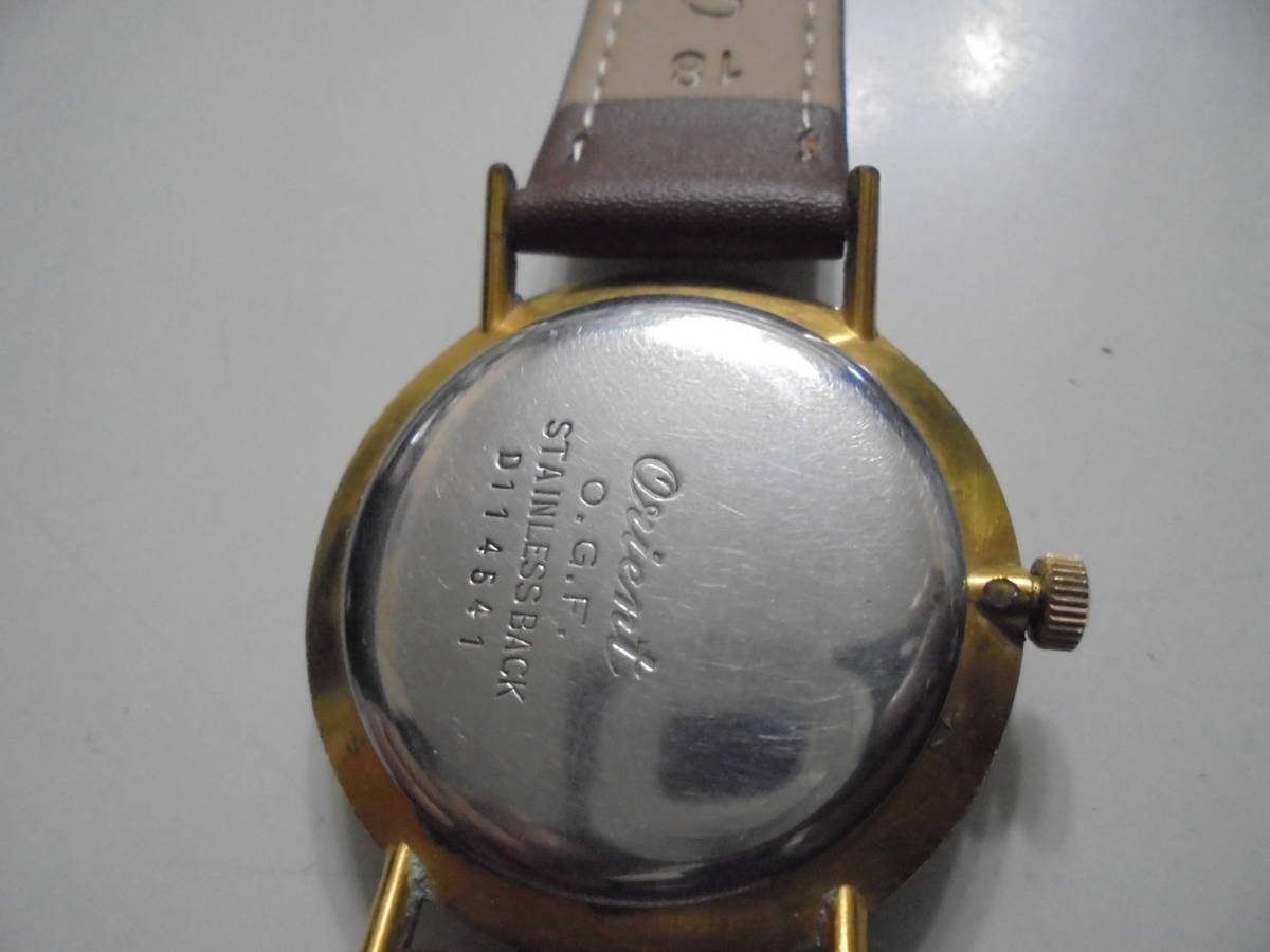 Royal Orient 21石 手縫いベルト OH済! 極上美品! ロイヤル オリエント 