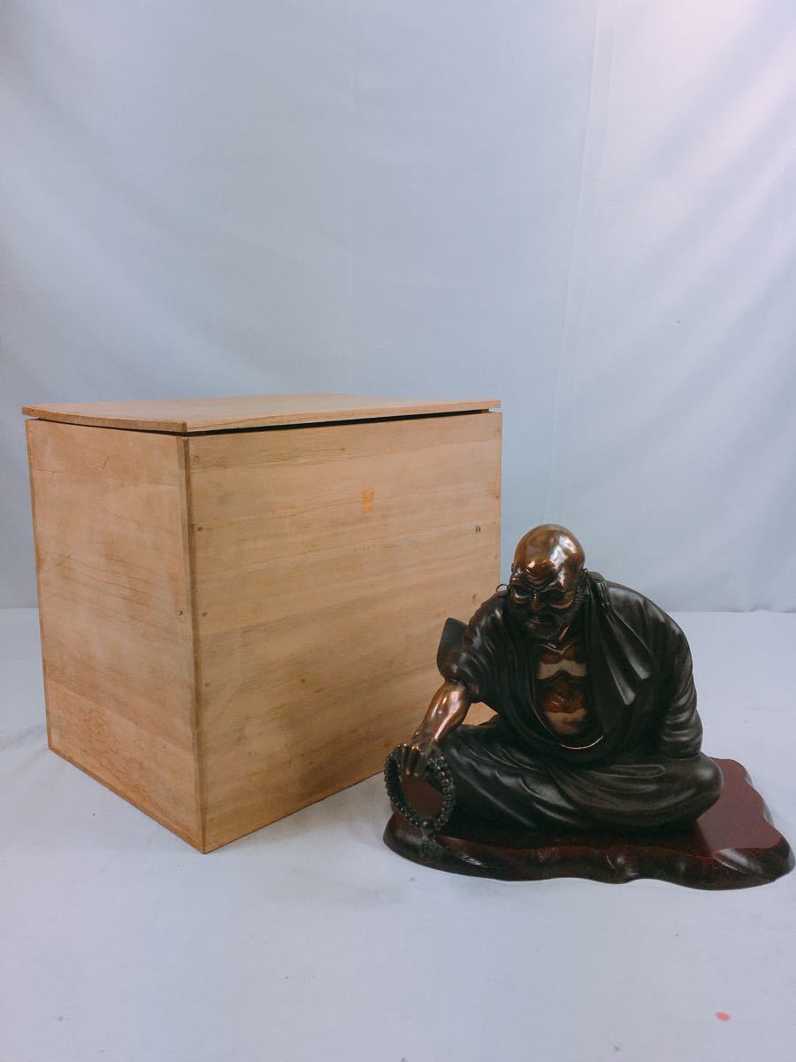 Yahoo!オークション - 達磨大師 中国(仏像)｜売買 座禅像 在銘:照雲